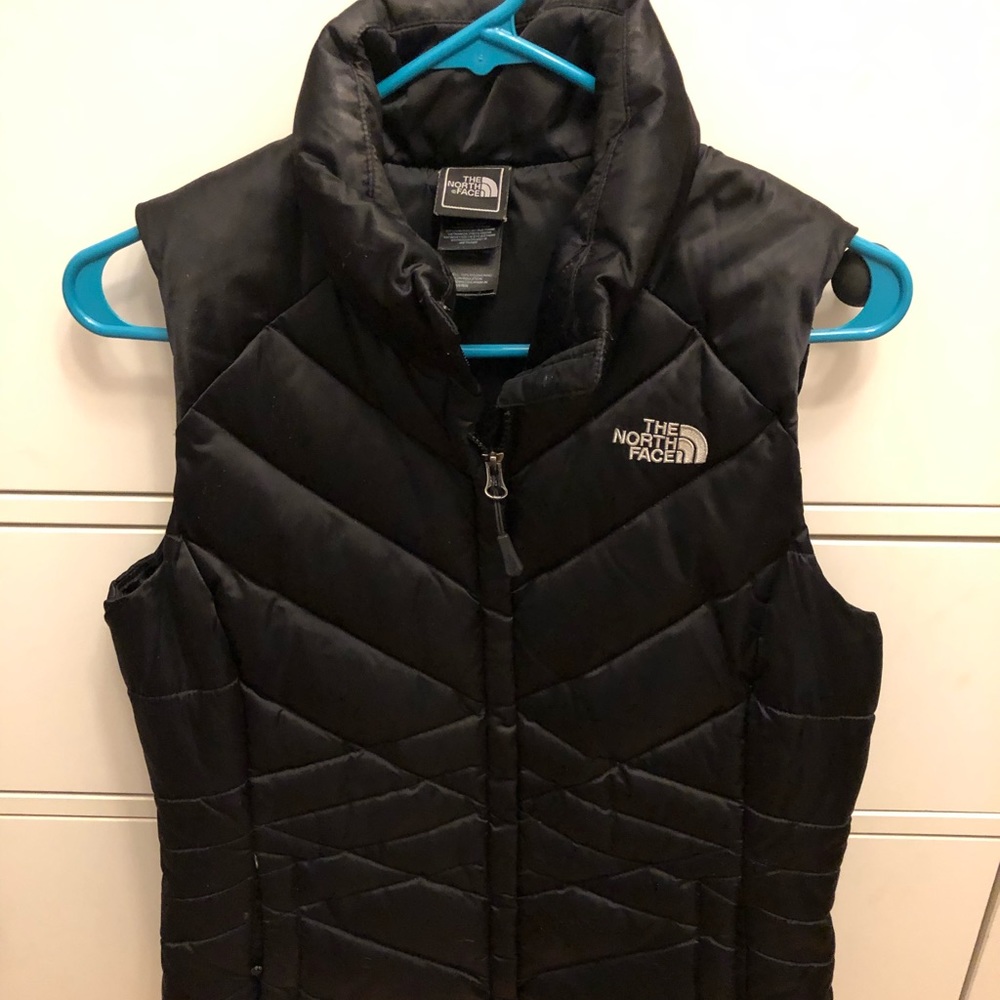Black North Face Vest